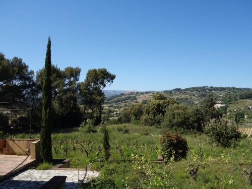 a view from the garden of the house at Holiday Home Le Nid by Interhome in Le Plan