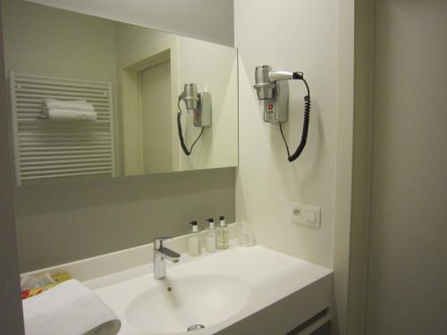 Koupelna v ubytování B&B 't Withuis