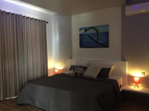 Ένα ή περισσότερα κρεβάτια σε δωμάτιο στο Villa Tiller 2