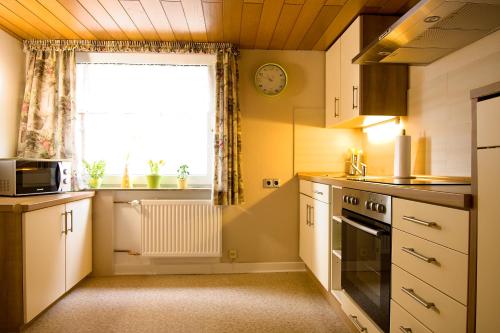 Dapur atau dapur kecil di Gallowayhof am Edersee