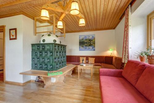 Χώρος καθιστικού στο Gartenwohnung Mandl Garten Sauna Hot Pot Pool