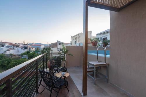 Balkoni atau teres di Casa Vitae Villas