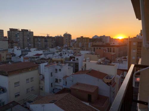 Málaga beach, Costa del Sol.