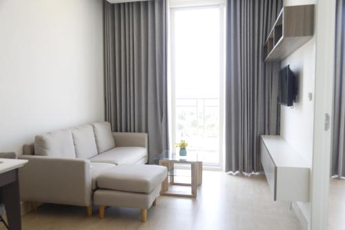 Zona de estar de MekongView 3 CondoTel