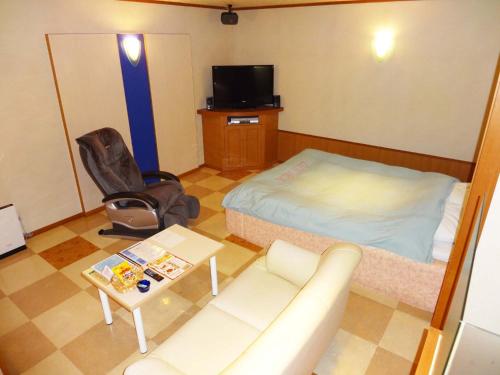 TV a/nebo společenská místnost v ubytování アネックスたまゆ 大人専用