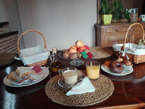 Mad på landstedet eller i nærheden