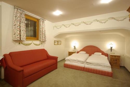 Cama o camas de una habitación en Hubertusklause