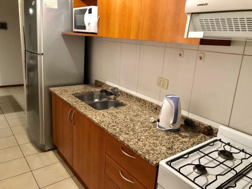 Una cocina o kitchenette en Departamento Parana