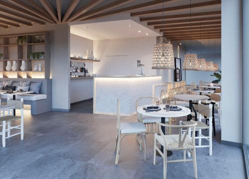 En restaurant eller et andet spisested på YOU & CO. Quart Boutique
