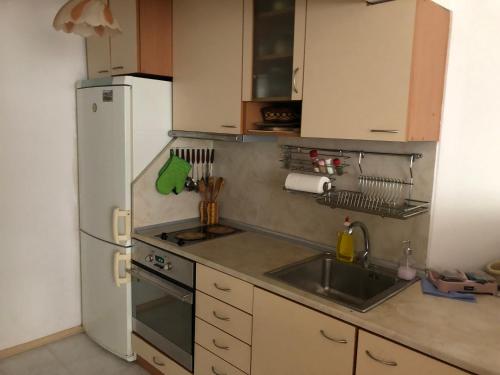 Η κουζίνα ή μικρή κουζίνα στο Apartment Lili