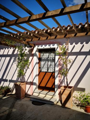 Balkoni atau teres di Villa Sa Pruna
