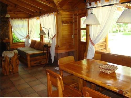 Dining area in the lodge