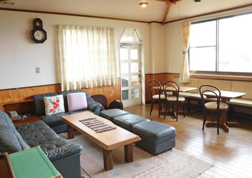 Χώρος καθιστικού στο azumino pension WING