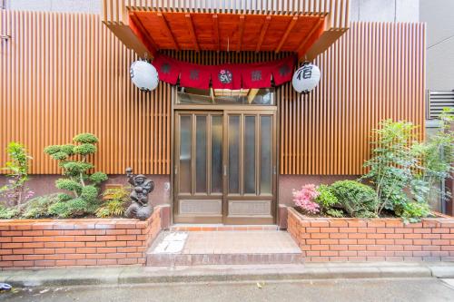 Muka bangunan atau pintu masuk Tokyo SA Ryokan