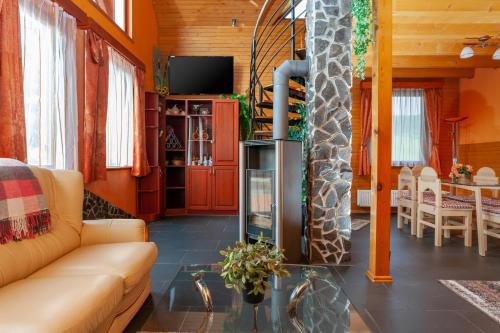 Posezení v ubytování Winter & Summer - Chalets