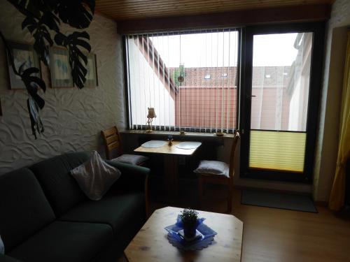 Posezení v ubytování Ferienwohnung Kullmann