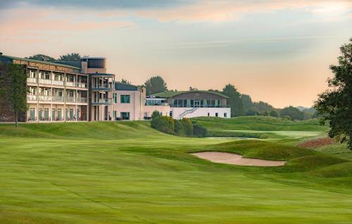 a view of the golf course at the resort at St Mellion Estate in St. Mellion