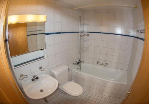 Koupelna v ubytování O 68 Haus Bel Air