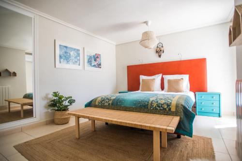 Llit o llits en una habitació de Casa Verde Guesthouse