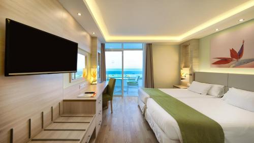 Katil atau katil-katil dalam bilik di Bull Costa Canaria & SPA - Only Adults