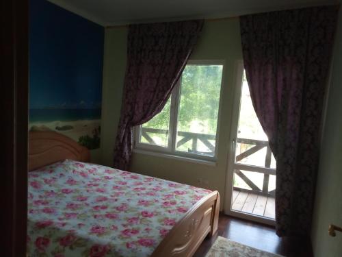 Кровать или кровати в номере Country House on Matsesta