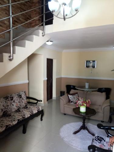 Zona de estar de KH Lodge Abuja