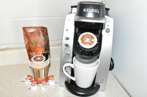 Seabreeze Motelにあるコーヒーまたはお茶