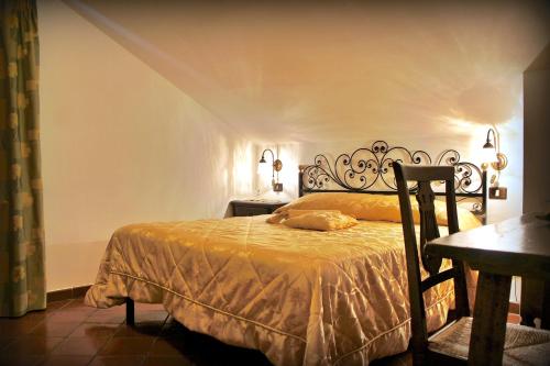 Posteľ alebo postele v izbe v ubytovaní Hotel Bucaneve