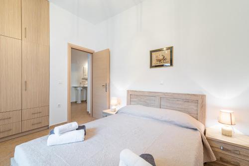 Postel nebo postele na pokoji v ubytování Rhenea Resort