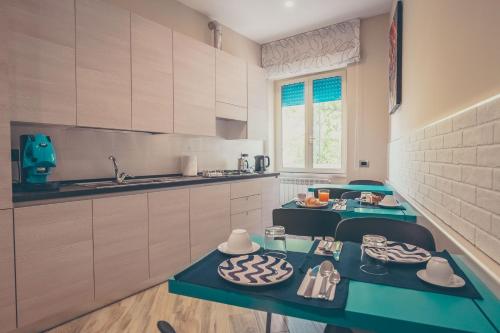 Kuchyň nebo kuchyňský kout v ubytování Oltre il Mare Guest House