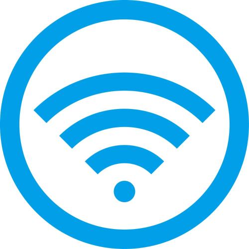 an image of a wifi symbol at Ikawa Ryokan in Hiroshima