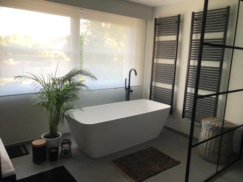 Ванная комната в Feel@Home De Westhoek