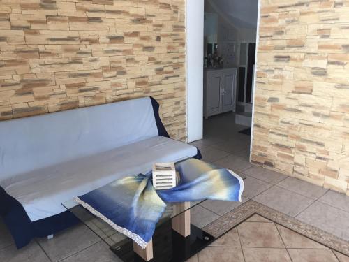 Ruang duduk di Dimis Studios and Apartments