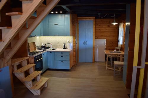Kuchyň nebo kuchyňský kout v ubytování Studio apartman Kayersperg