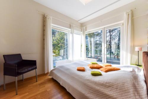 Krevet ili kreveti u jedinici u okviru objekta Apartamentai Nr.24