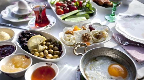 Đồ ăn tại/gần biệt thự