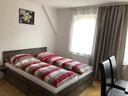 Postel nebo postele na pokoji v ubytování Chata Obzor
