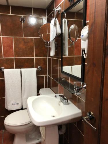 Kupatilo u objektu Parador Monte Carmelo