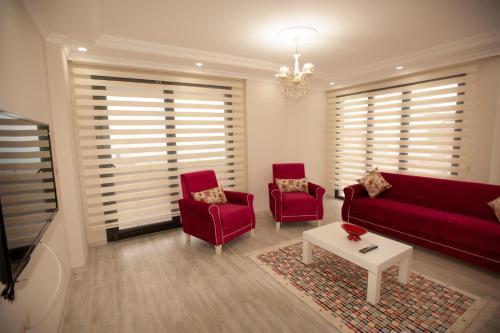 Χώρος καθιστικού στο ADEN KAR suite