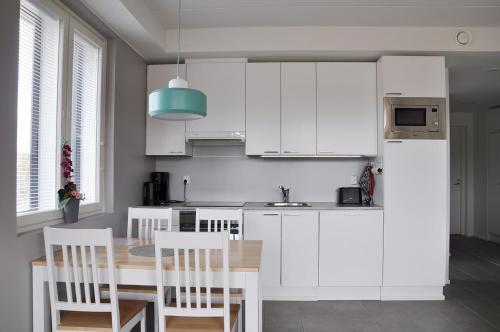 Dapur atau dapur kecil di Hotel Lost In Ylläs