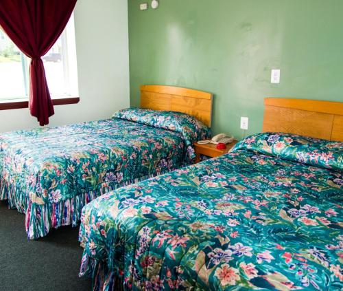 Krevet ili kreveti u jedinici u okviru objekta Bay Drive Motel West Atlantic City