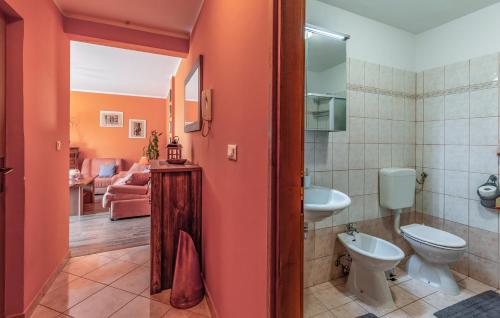 Koupelna v ubytování Apartment Meri