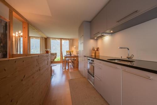 Køkken eller tekøkken på Chalet Roossi 2
