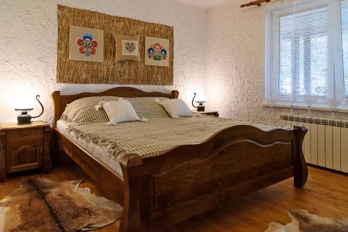 Katil atau katil-katil dalam bilik di Polna 15c Chatka Czukotka