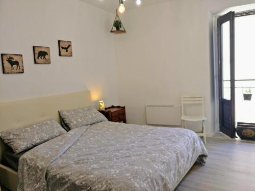 Posteľ alebo postele v izbe v ubytovaní La Chiave del Gufo - Bojano