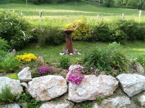 Zahrada ubytování Ferienhaus Gstoderblick