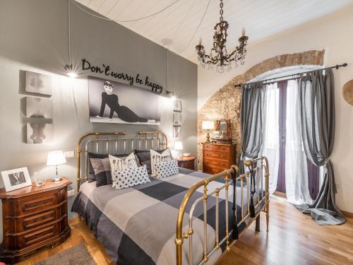 En eller flere senge i et værelse på Cagliari Marina House