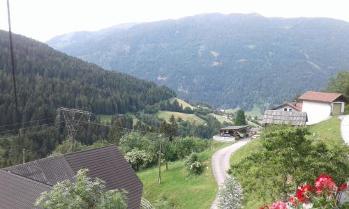 a winding road in a valley with a mountain at Chalet Catton Two Bedroom Appartement near Bad Kleinkirchheim in Radenthein
