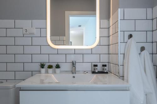 Kúpeľňa v ubytovaní Apartamentos Miraflores