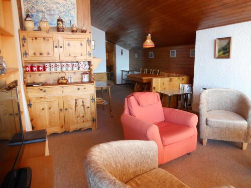 Posezení v ubytování Apartment in Anzère